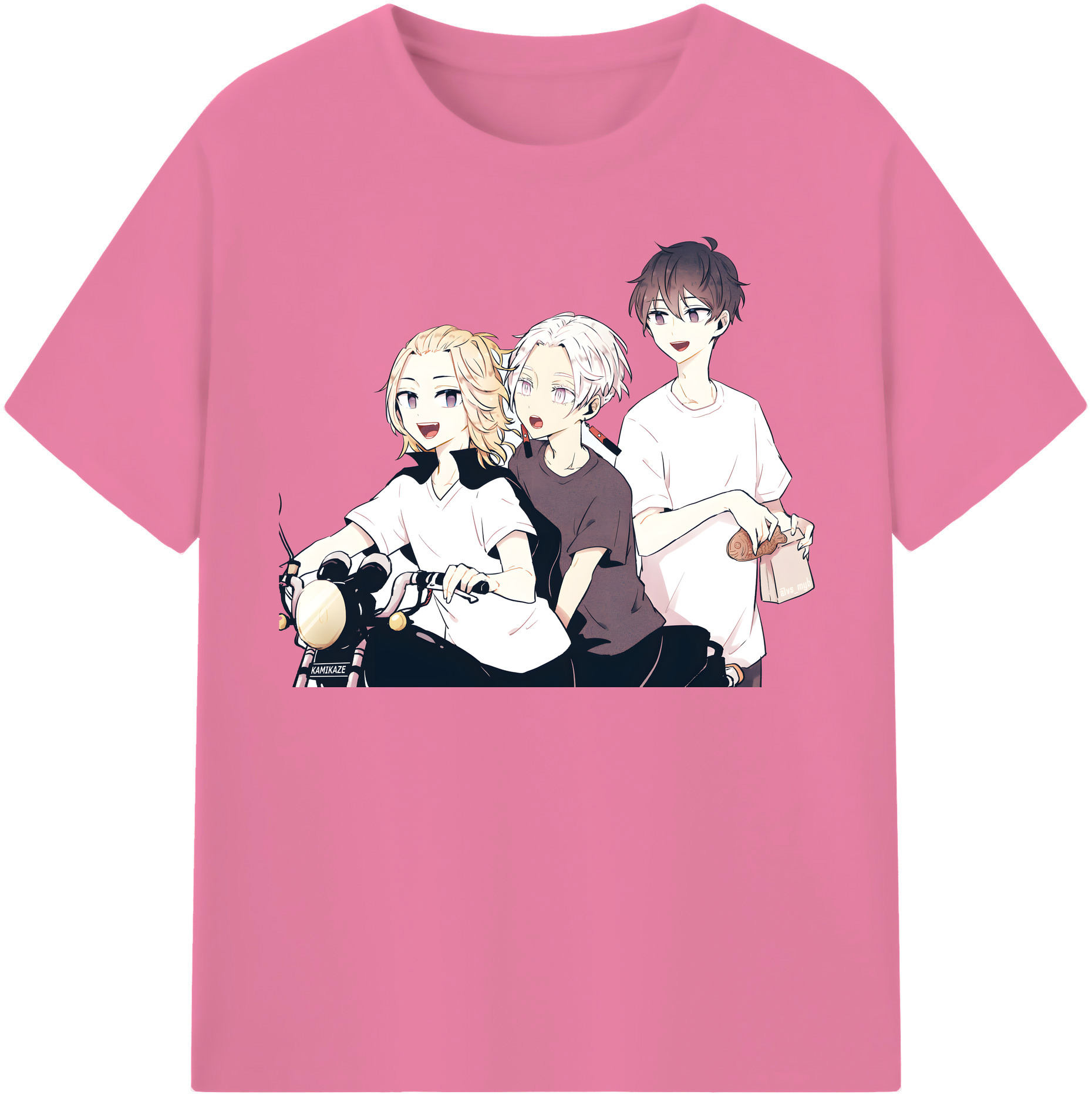 （画像用） 東京リベンジャーズ Tokyo Revengers 綿100％半袖Tシャツ（フロントプリント）